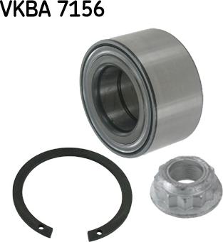 SKF VKBA 7156 - Комплект подшипника ступицы колеса unicars.by