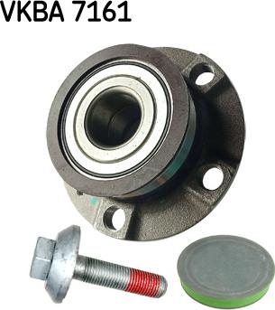 SKF VKBA 7161 - Комплект подшипника ступицы колеса unicars.by