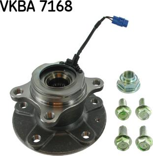 SKF VKBA 7168 - Комплект подшипника ступицы колеса unicars.by