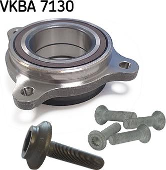 SKF VKBA 7130 - Комплект подшипника ступицы колеса unicars.by