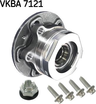 SKF VKBA 7121 - Комплект подшипника ступицы колеса unicars.by