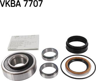 SKF VKBA 7707 - Комплект подшипника ступицы колеса unicars.by