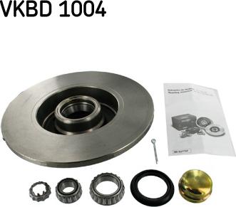 SKF VKBD 1004 - Тормозной диск unicars.by