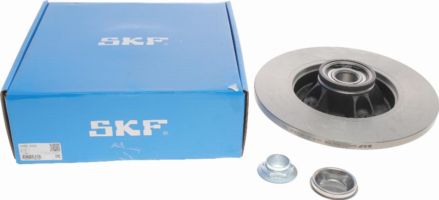 SKF VKBD 1016 - Тормозной диск unicars.by