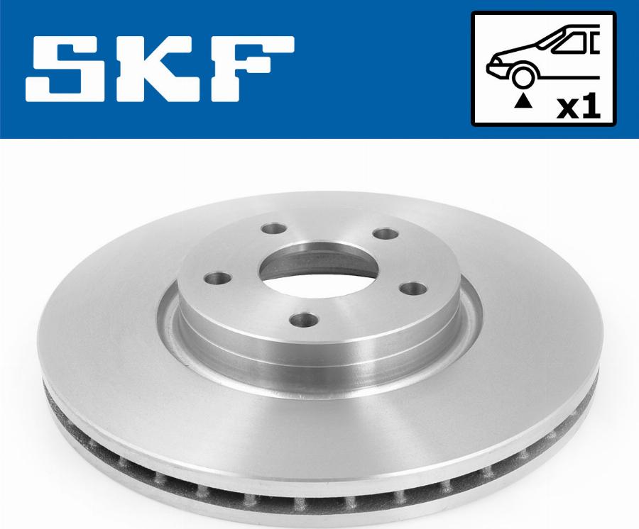 SKF VKBD 80283 V1 - Тормозной диск unicars.by