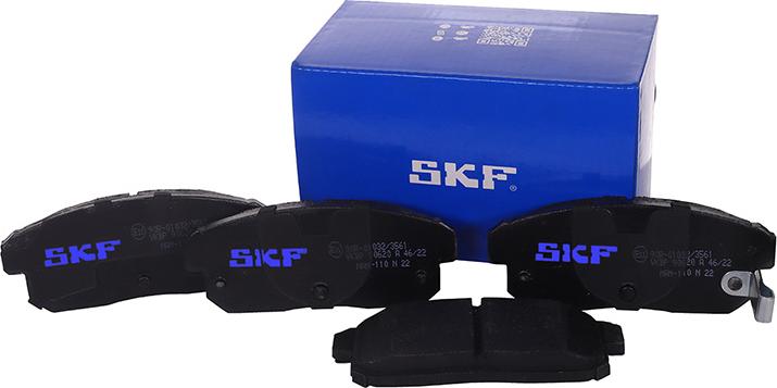 SKF VKBP 90620 A - Тормозные колодки, дисковые, комплект unicars.by