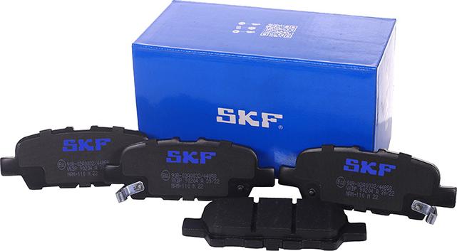 SKF VKBP 90204 A - Тормозные колодки, дисковые, комплект unicars.by