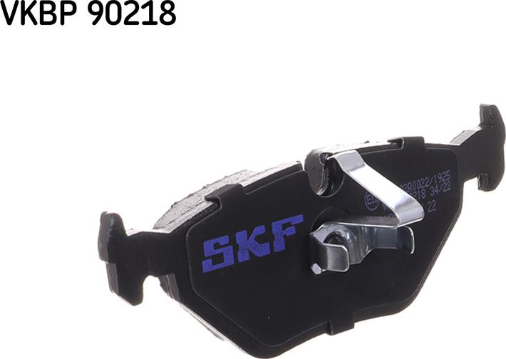 SKF VKBP 90218 - Тормозные колодки, дисковые, комплект unicars.by