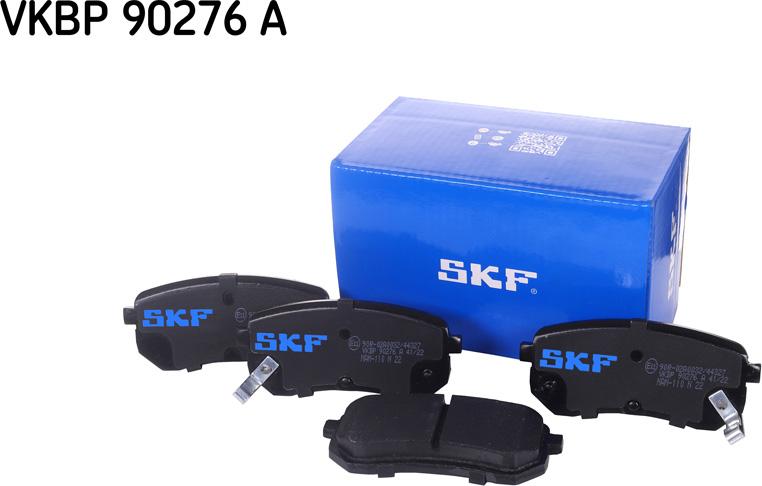 SKF VKBP 90276 A - Тормозные колодки, дисковые, комплект unicars.by