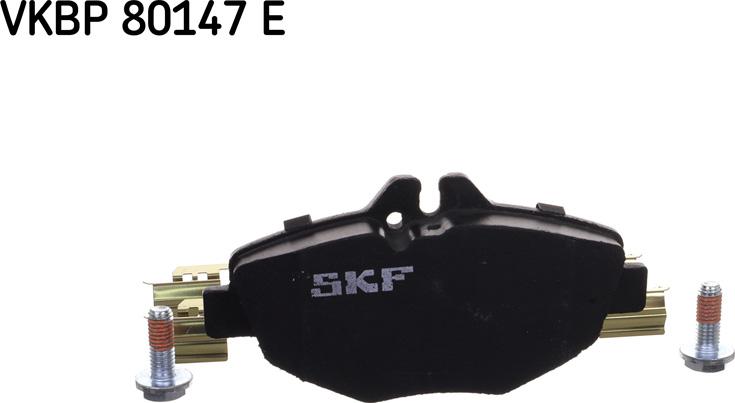 SKF VKBP 80147 E - Тормозные колодки, дисковые, комплект unicars.by