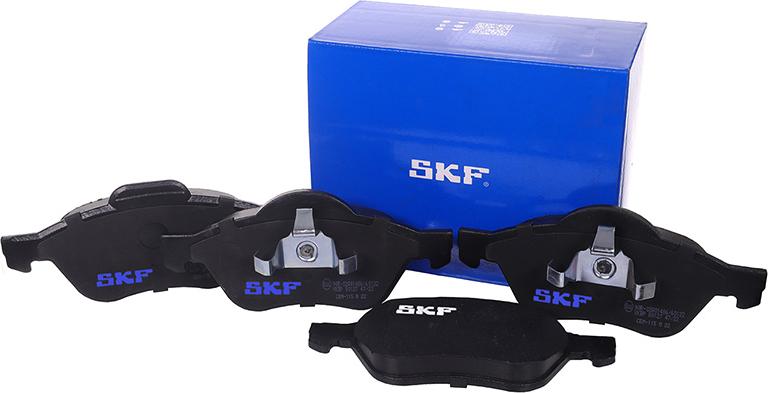 SKF VKBP 80127 - Тормозные колодки, дисковые, комплект unicars.by