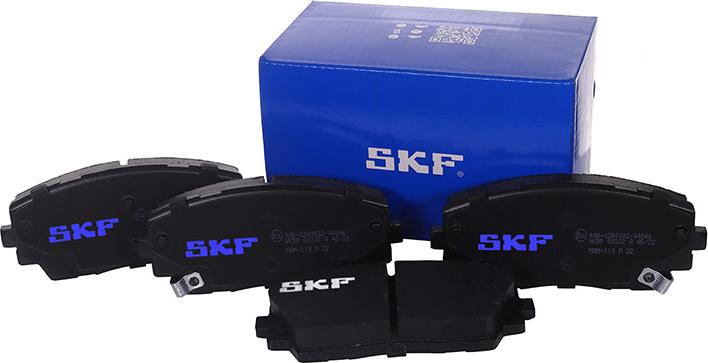 SKF VKBP 80332 A - Тормозные колодки, дисковые, комплект unicars.by