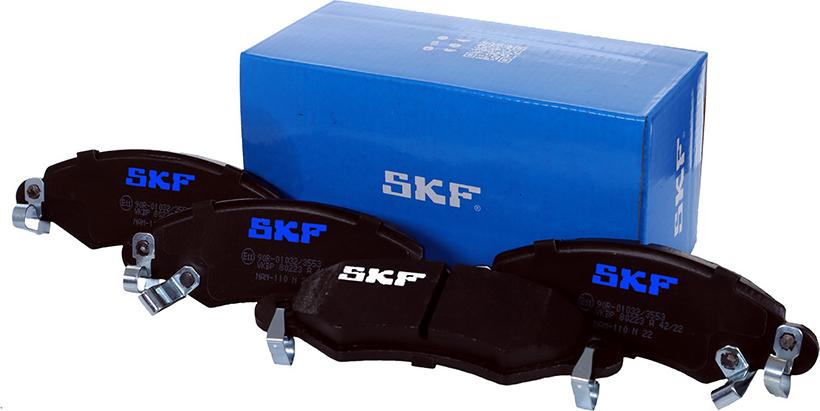 SKF VKBP 80223 A - Тормозные колодки, дисковые, комплект unicars.by