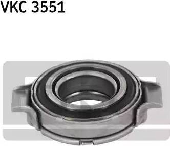 SKF VKC 3551 - Выжимной подшипник сцепления unicars.by