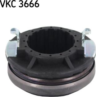 SKF VKC 3666 - Выжимной подшипник сцепления unicars.by