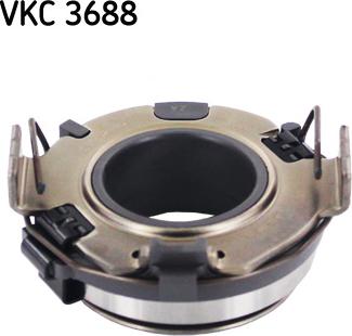 SKF VKC 3688 - Выжимной подшипник сцепления unicars.by