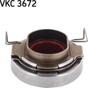 SKF VKC 3672 - Выжимной подшипник сцепления unicars.by