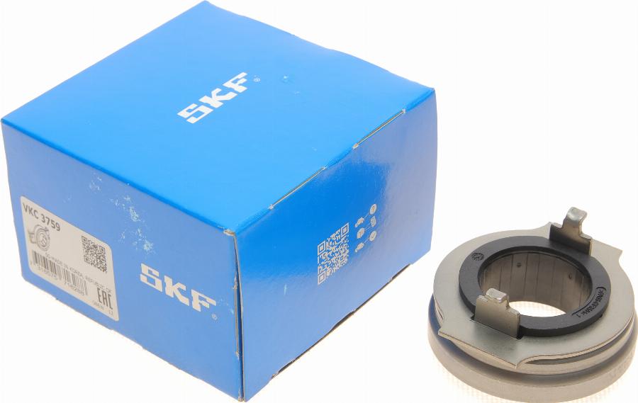 SKF VKC 3759 - Выжимной подшипник сцепления unicars.by