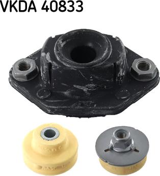 SKF VKDA 40833 - Опора стойки амортизатора, подушка unicars.by