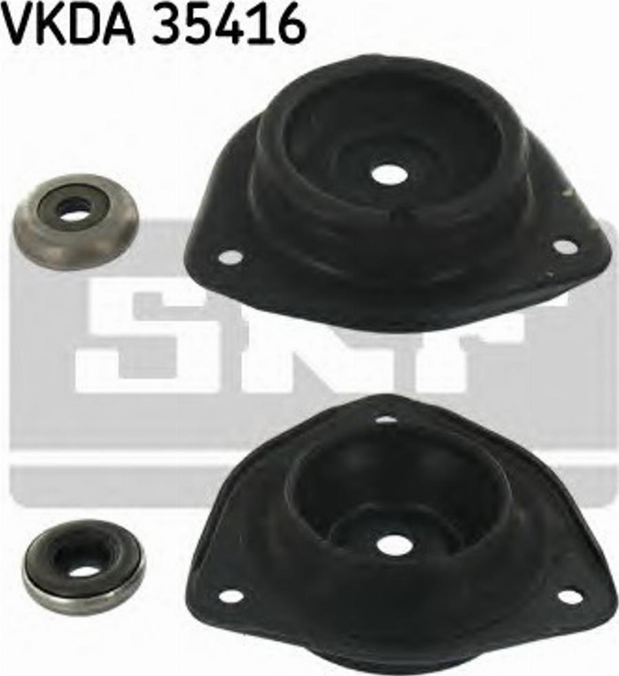 SKF VKDA 35416 - Подшипник качения, опора стойки амортизатора unicars.by