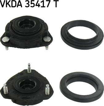 SKF VKDA 35417 T - Опора стойки амортизатора, подушка unicars.by