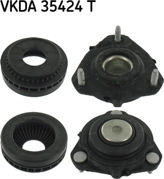 SKF VKDA 35424 T - Опора стойки амортизатора, подушка unicars.by