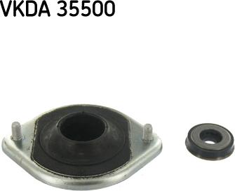 SKF VKDA 35500 - Опора стойки амортизатора, подушка unicars.by