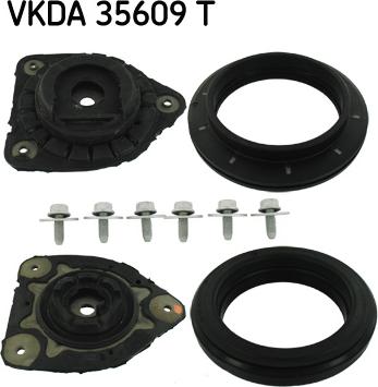 SKF VKDA 35609 T - Опора стойки амортизатора, подушка unicars.by