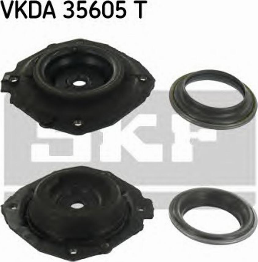 SKF VKDA35605T - Подшипник качения, опора стойки амортизатора unicars.by