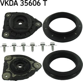 SKF VKDA 35606 T - Опора стойки амортизатора, подушка unicars.by