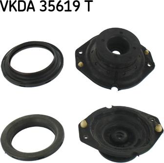 SKF VKDA 35619 T - Опора стойки амортизатора, подушка unicars.by