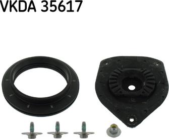 SKF VKDA 35617 - Опора стойки амортизатора, подушка unicars.by