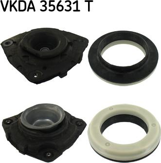 SKF VKDA 35631 T - Опора стойки амортизатора, подушка unicars.by