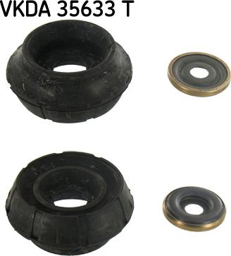 SKF VKDA 35633 T - Опора стойки амортизатора, подушка unicars.by