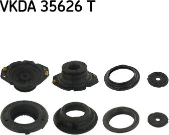 SKF VKDA 35626 T - Опора стойки амортизатора, подушка unicars.by