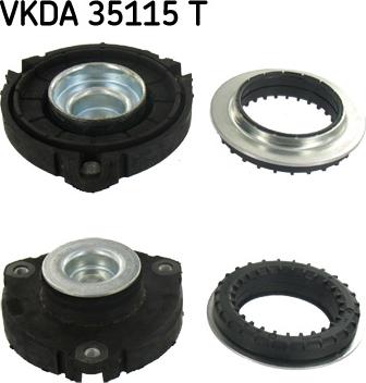 SKF VKDA 35115 T - Опора стойки амортизатора, подушка unicars.by