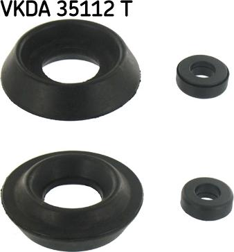 SKF VKDA 35112 T - Подшипник качения, опора стойки амортизатора unicars.by