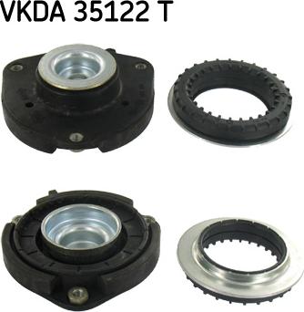 SKF VKDA 35122 T - Опора стойки амортизатора, подушка unicars.by