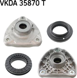 SKF VKDA 35870 T - Опора стойки амортизатора, подушка unicars.by