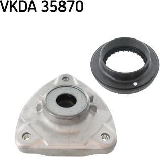 SKF VKDA 35870 - Опора стойки амортизатора, подушка unicars.by