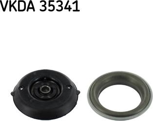 SKF VKDA 35341 - Опора стойки амортизатора, подушка unicars.by