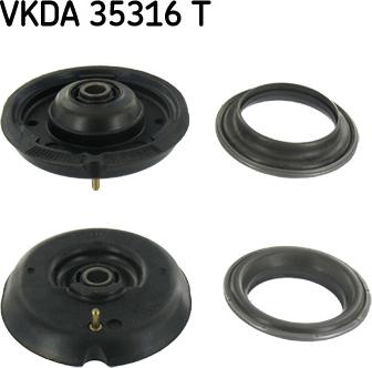 SKF VKDA 35316 T - Опора стойки амортизатора, подушка unicars.by