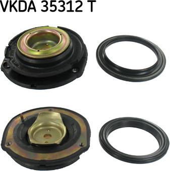 SKF VKDA 35312 T - Опора стойки амортизатора, подушка unicars.by