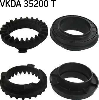 SKF VKDA 35200 T - Подшипник качения, опора стойки амортизатора unicars.by