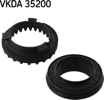 SKF VKDA 35200 - Подшипник качения, опора стойки амортизатора unicars.by