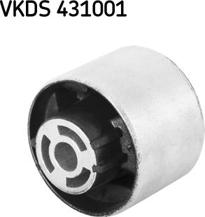 SKF VKDS 431001 - Сайлентблок, рычаг подвески колеса unicars.by