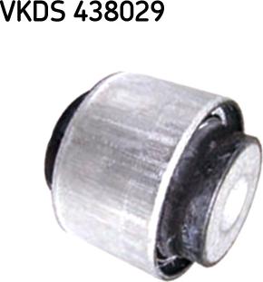 SKF VKDS 438029 - Сайлентблок, рычаг подвески колеса unicars.by