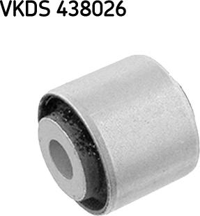 SKF VKDS 438026 - Сайлентблок, рычаг подвески колеса unicars.by