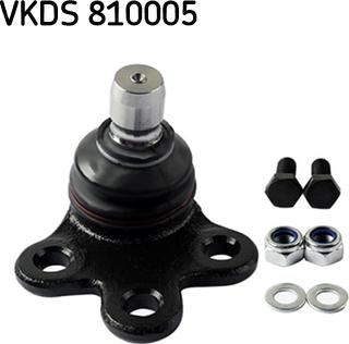 SKF VKDS 810005 - Шаровая опора, несущий / направляющий шарнир unicars.by