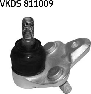 SKF VKDS 811009 - Шаровая опора, несущий / направляющий шарнир unicars.by